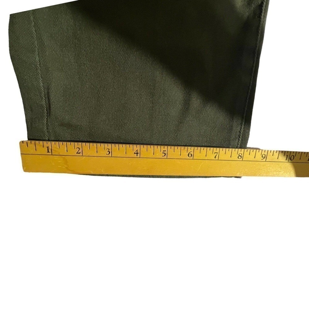 Workshop by Andrea Jovine Women's Pants Sz 16W Twill Hilltop Green New with Tag - Picture 12 of 12